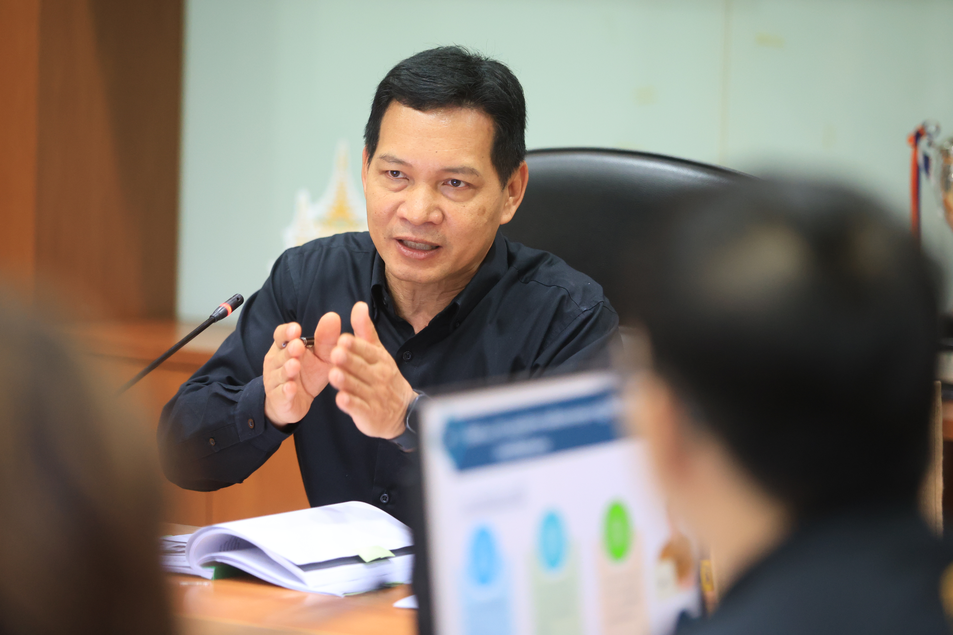 title - สำนักบริหารกองทุน ประชุมคณะทำงานบริหารความเสี่ยงและการควบคุมภายใน ประจำปีบัญชี 2569 ครั้งที่ 2/2568